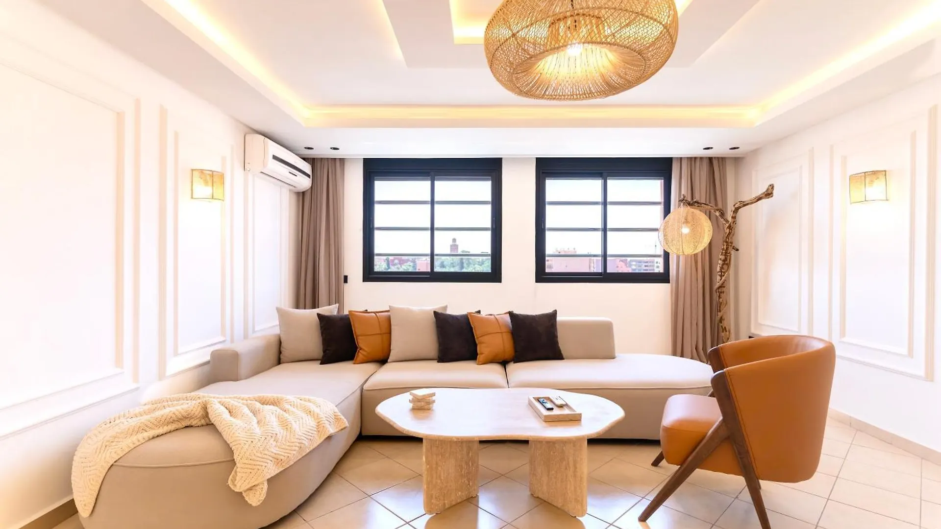 Appartement Elegant Avec Jacuzzi A Deux Pas De Gueliz Marrakesh 0*,
